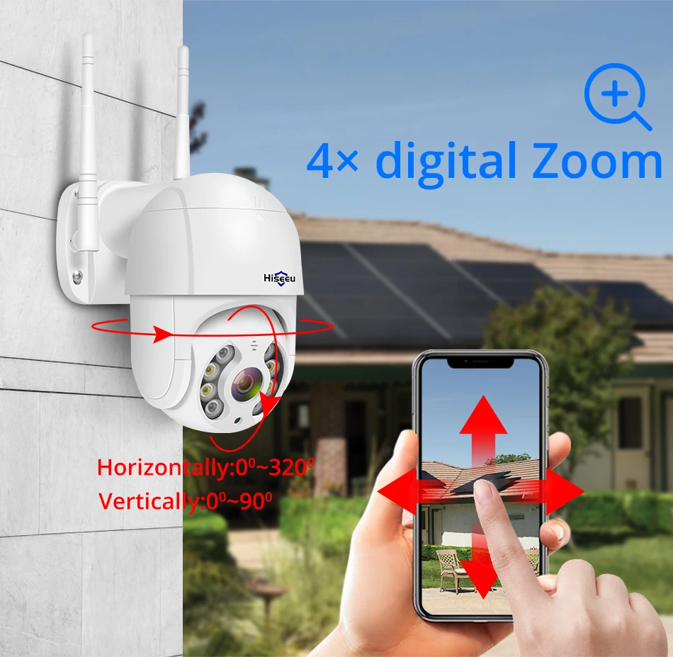 2mp ao ar livre sem fio ptz