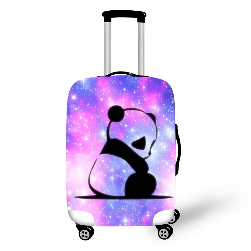Защитный чехол для багажа для эластичного чемодана 18-32 дюймов Защитные Чехлы для путешествий аксессуары кунг-фу Панда T123 - Цвет: U
