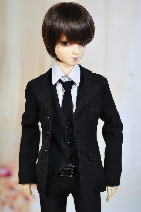 1/4 1/3 масштаб BJD одежда костюм пальто+ рубашка+ брюки+ жилет для BJD куклы аксессуары ID72, без куклы, обувь, парик и другие A0813