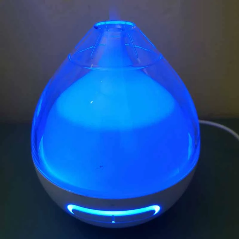 USB Electric Aroma Air Diffuser Vase Ultrasonic Air Humidifier Essential Oil Aromatherapy Cool Mist Maker for Home with 7 Color