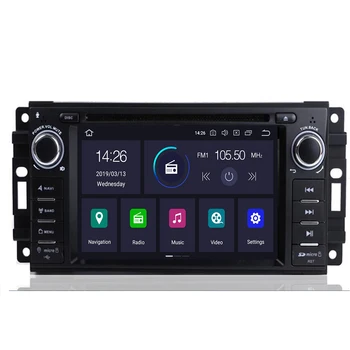 

Android 10 Octa Core 4GB RAM Car DVD Radio GPS Player For Jeep Wrangler Compass Commander Grand Cherokee Dodge RAM 1500 2500