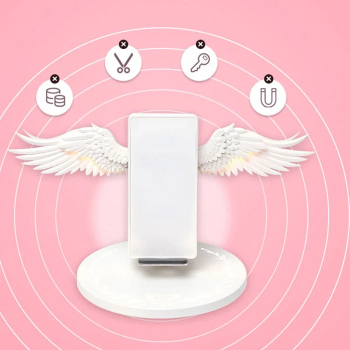 Wireless Charging Dock 10W Angel Wings Stand Fast Charger for Huawei iPhone Samsung VH99