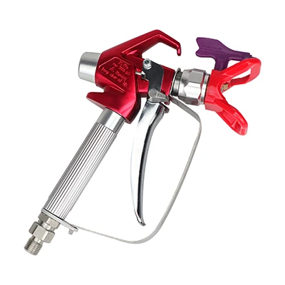 Spray gun nozzle Профессиональная 3600PSI безвоздушная высокого давления для краски пистолет с 217 насадкой распылителя+ новая технология долбления - Цвет: Spray gun nozzle