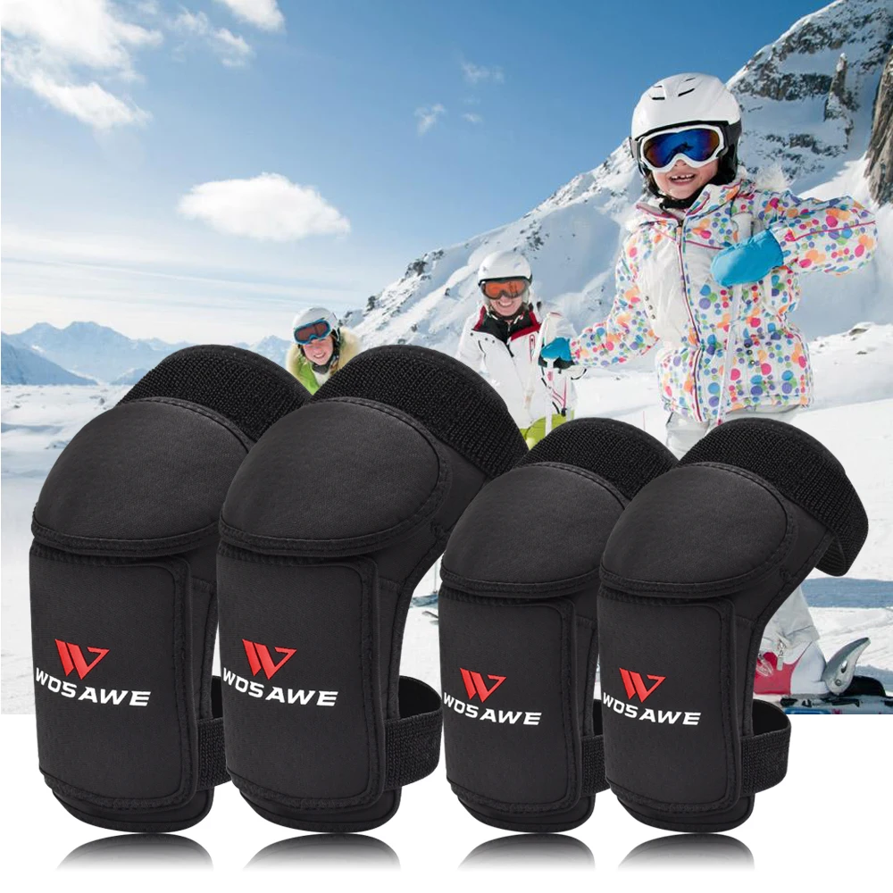 WOSAWE детская защита для мотоциклистов гонок катания на велосипеде локти голени