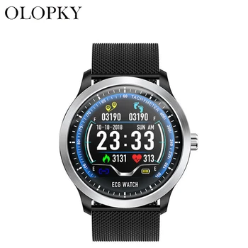 

Men Smart Watch With Electrocardiogram Measurement,Waterproof Heart Rate Sleeping Monitor Sport Fitness Tracker For Android IOS