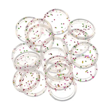 

NewMulti-function Flash Point Binding Ring Binding Disc Plastic Round Discs Button Binder Accessories Buckle Mushroom Hole Book