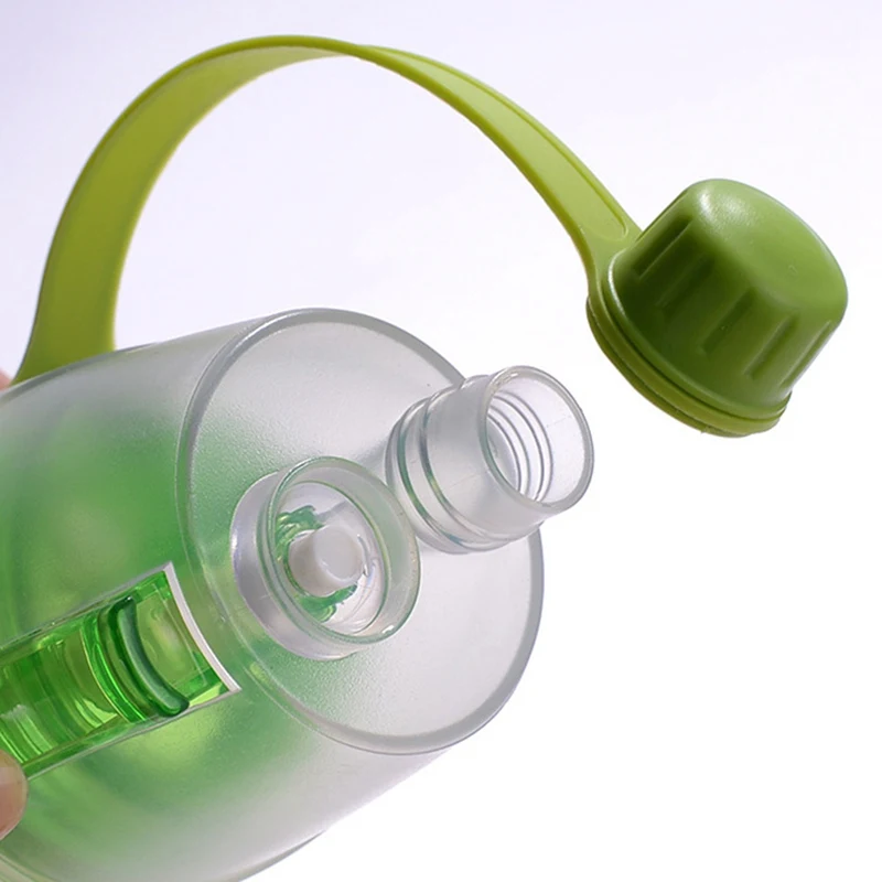 600ml Creative Spray Sports Water Bottle Professional Sports Bottle For Outdoor Sports Gym Rociar Agua Deportes