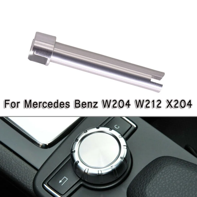 Контроллер автомобиля ручка pin для Mercedes Benz W204 W212 X204 Серебряная консоль