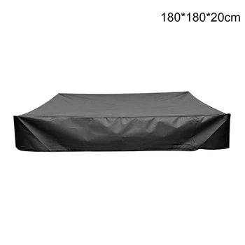 

Foldable Shelter With Drawstring Dustproof Waterproof Sandpit Pool Square Protective Sun Shade Sandbox Cover Canopy Children Toy