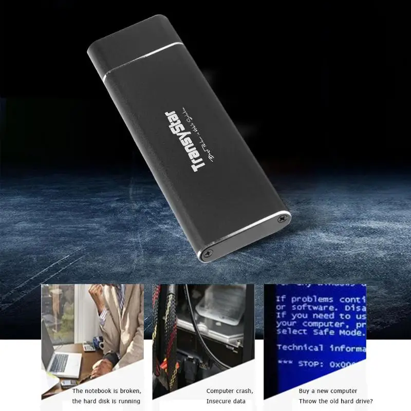 Твердотельный Накопитель SSD USB3.1 type-C к M.2 M-Key NVME для NGFF PCI портативный корпус жесткого диска внешний твердотельный ящик