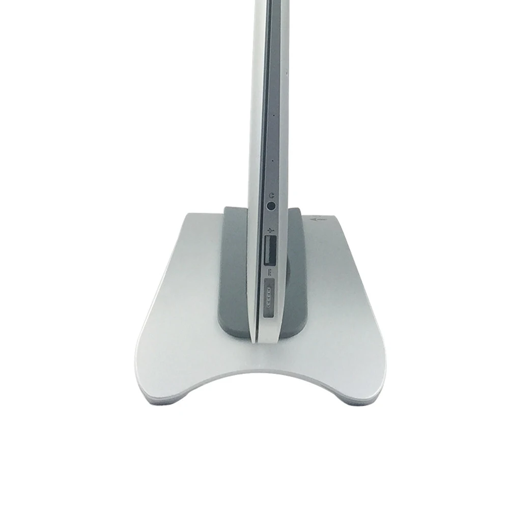 Aluminum Anti Slip Laptop Vertical Stand Desktop Erected Holder for Ipad MacBook Pro Air Retina with 3pcs Silica Gel Pad | Автомобили и