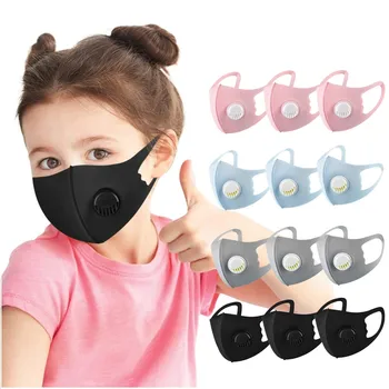 

12pcs Child Kids Breathable Face Shield Face Mask Cloth Mouth Mask Windproof Washable Face Shield Reusable mondmaskers Tapabocas