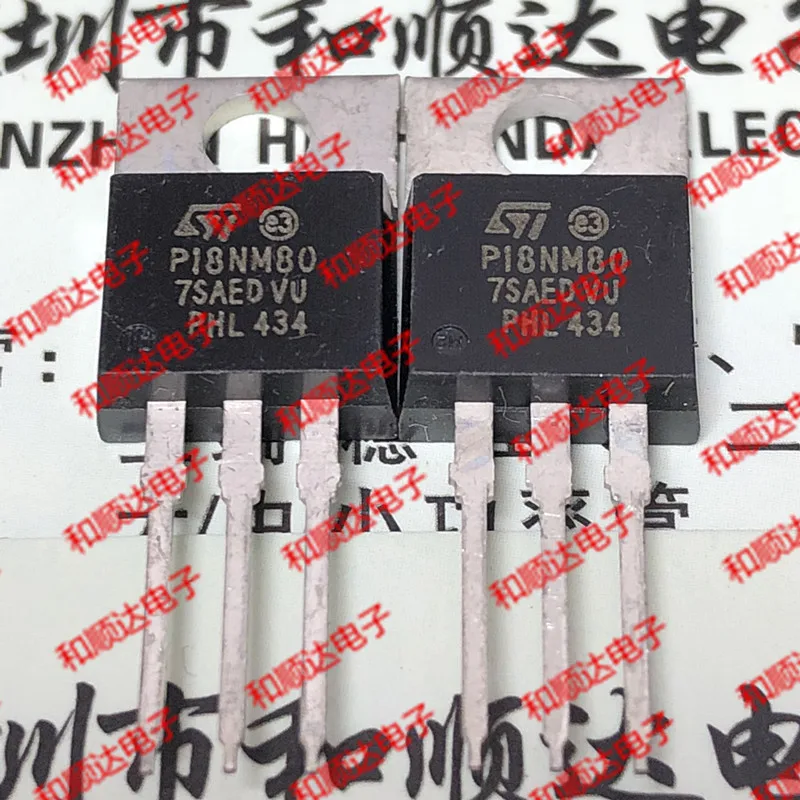 5 шт./P18NM80 STP18NM80-220 800V 17A