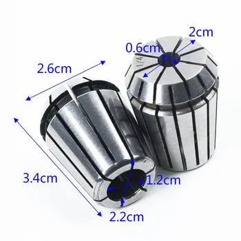 

3Pcs Collet Chuck ER25 Spring Steel Metalworking Milling Lathe Tapping