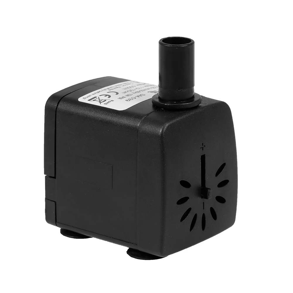IP68 Водонепроницаемый фонтан насос 10 Вт ультра-тихий USB водяной насос с шнур питания для аквариума аквариум