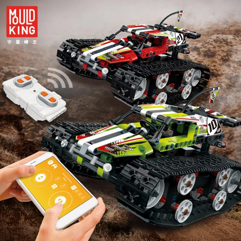 13023 13024 Compatible With 42065 Technic Remote Kids Toys Rc Track Car Building App Programmable Brick Moc - Blocks - AliExpress