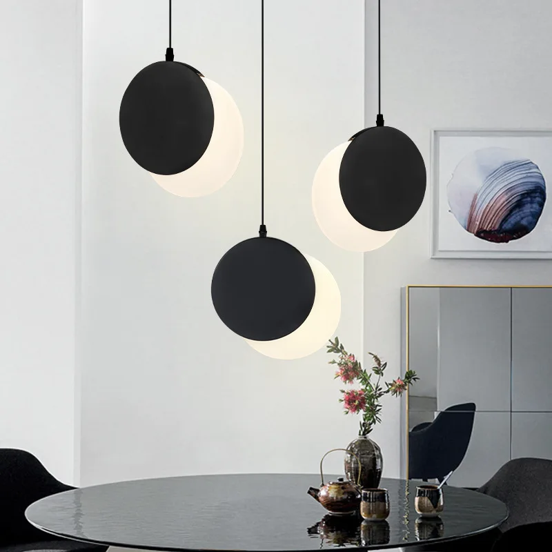 

Eclipse single head chandelier single long line single head corridor modern simple restaurant porch small Chandelier