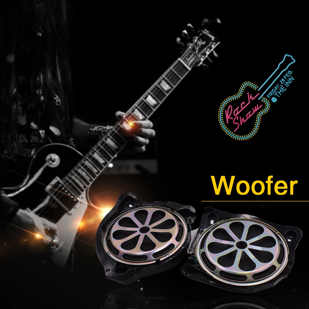 Car woofer for Benz C-class W205 GLC E-class W213 S-class W222 super bass speaker automobile louder range subwoofer