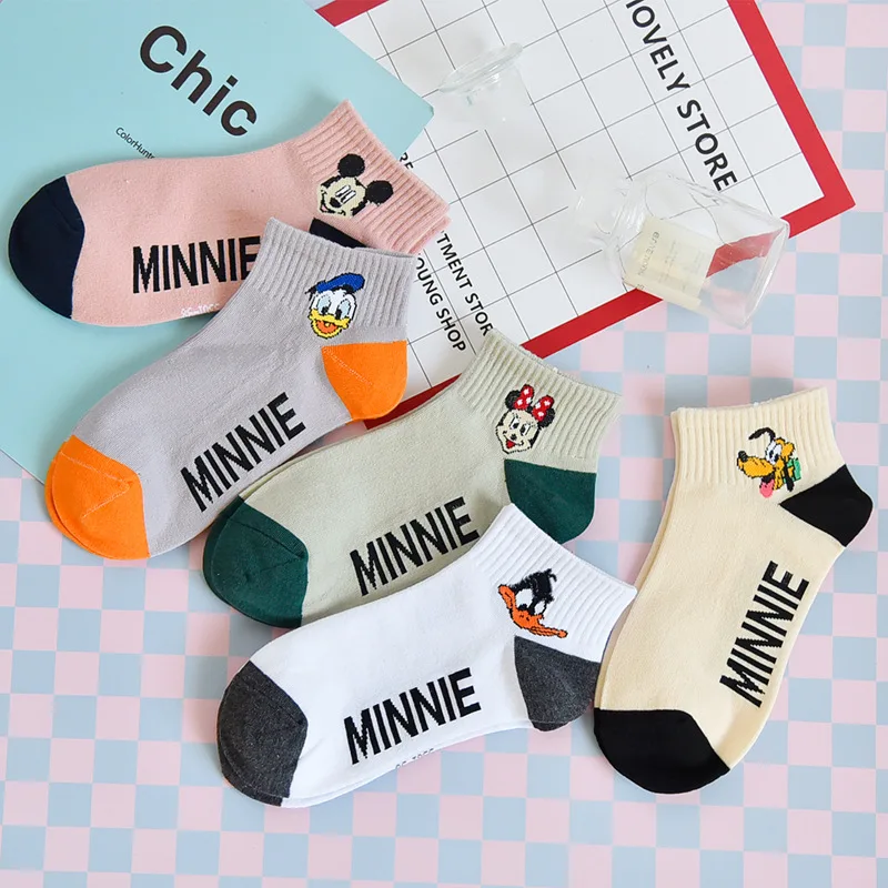 Style1 Забавные мужские носки disney ele ts, модные Мультяшные счастливые носки для мужчин и женщин, новинка, высокое качество, хлопковые Счастливые Носки с рисунком - Цвет: Style1