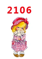 2106 30 шт мультфильм персонаж плоское украшение из смолы PR 2088 - Цвет: 2106
