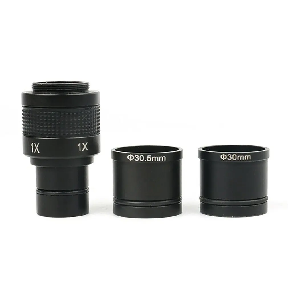 Alloy 1X Microscope C-mount Adapter for CMOS CCD Camera Digital Eyepiece Relay Lens SLR camera interface adapter