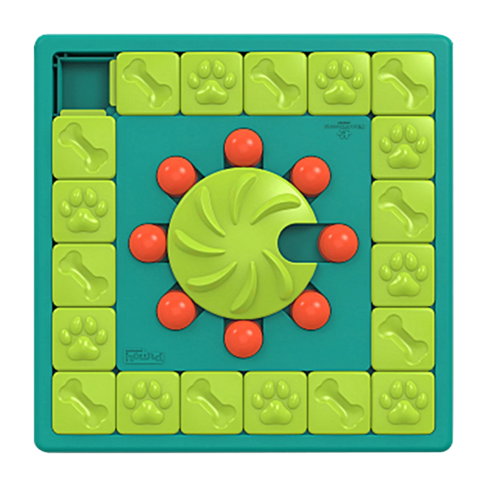 Interactive Game Slow Dispensing Food Feeder ABS Funny Accessories Floor Intelligence Stimulating Training Gift Dog Toys Home