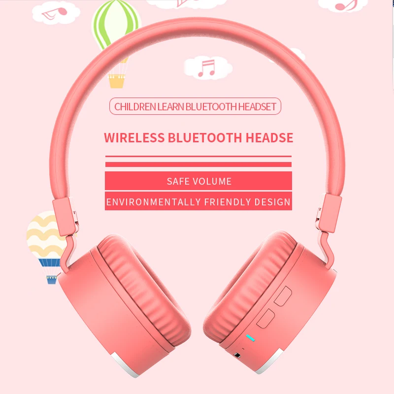 JINSERTA Wireless Bluetooth 5 0 Kids Headphone Safe Foldable Music Headset 3 5mm Wired Earphone with MIC for Boys Girls Gifts