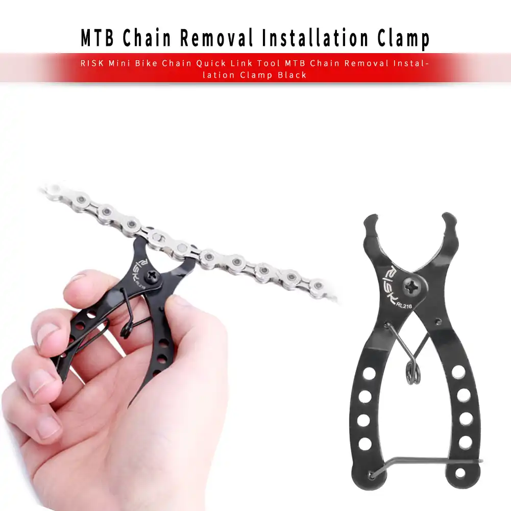 Bicycle Mini Chain Quick Link Clamp Road Bike Chain Removal Installation Tool