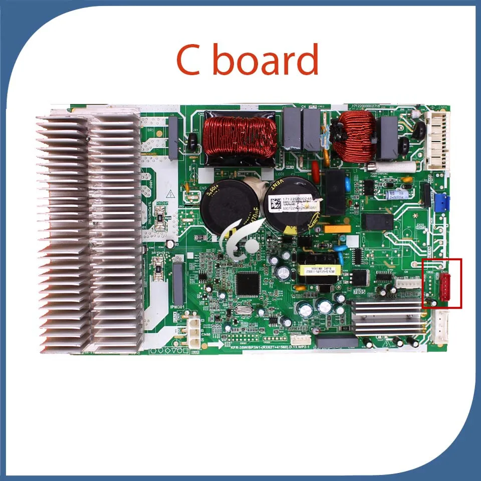 1PCS KFR-35W/BP3N1- RX62T+41560 .D.13.WP2-1 air conditioner inverter motherboard