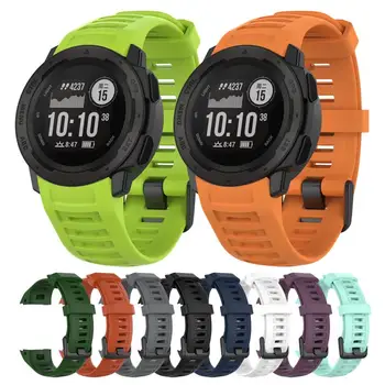 

22mm Band For Garmin Instinct Smart Watch Strap Sport Silicone Replacement Wristband Colorful Bracelet For Garmin Instinct