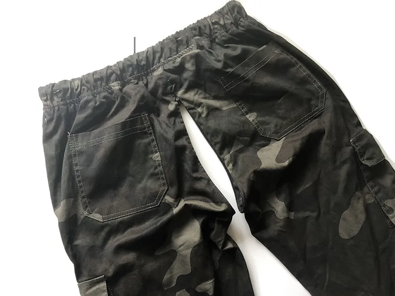 Outdoor Sex Pants Men Tear Away Zippers Sexy Men's Casual Camouflage Clothes Sexual Erotic Male Trousers Plus Size 7XL Oversized