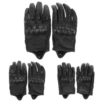 

Motorcycle Leather Gloves Touch Screen Motocross Bike Cycling Glove Full Finger Guantes Moto Motorcycle Protective Gears Gloves