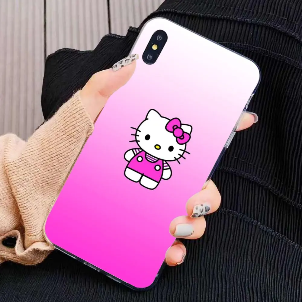 Bear Hello Kitty Kt Funny For Xiaomi Redmi 4A 7A S2 Note 8 3 3S 4 4X 5 Plus 6 7 6A Pro Pocophone F1 Phone Soft Case |