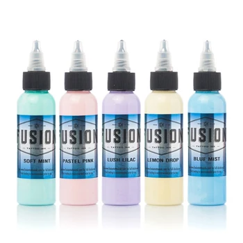 

High Quality Tattoo Ink Fusion Tattoo Ink New Colors Set 1 Oz. 30ml/bottle Tattoo Paint Kit for 3d Makeup Beauty Skin Body Art