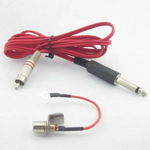 RCA Plug Adaptor Set Экономичная мощность для тату RCA штекер и адаптер RCA шнур для перманентного макияжа аксессуары для татуажа источник питания TCC05 - Цвет: RCA Plug Adaptor Set