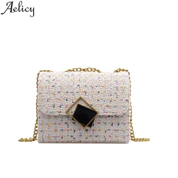 

Aelicy 2020 luxury bag borse donna Women's Fashion New Style Single Shoulder Chain Wild Messenger Bags torebki damskie