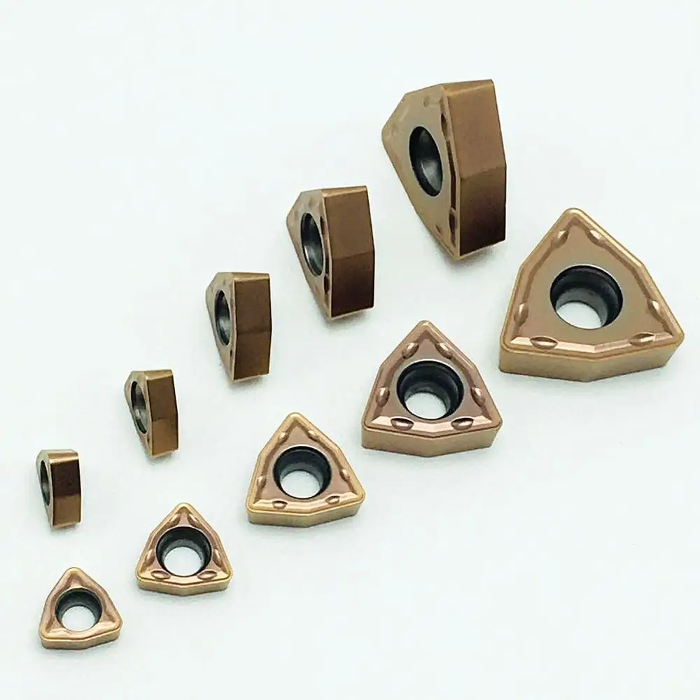 10pcs U drill tool WCMX030208 WCMX040208 WCMT050308 WCMT06T308 WCMT080412 ACZ330 carbide CNC turning insert cutting | Инструменты