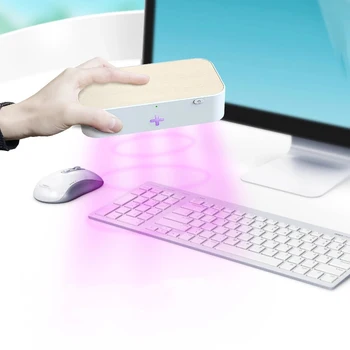 

Portable UVC LED Phone Ultraviolet Germicidal UV Box Multifunction Personal Sterilization Cleaner Box For Cellphone Lantern