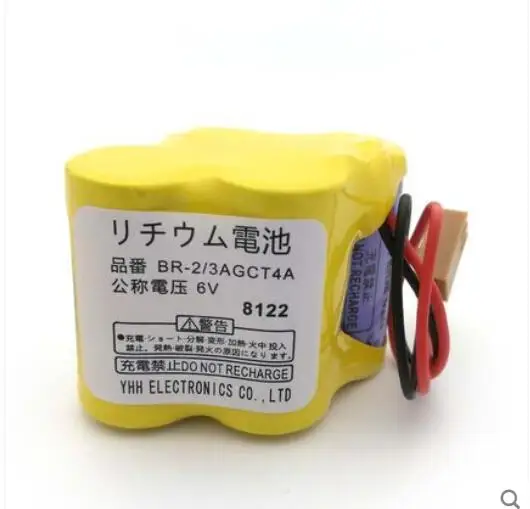 10 шт./лот Горячее предложение BR-2/3AGCT4A 6 v батарея PLC литий-ионные аккумуляторы с