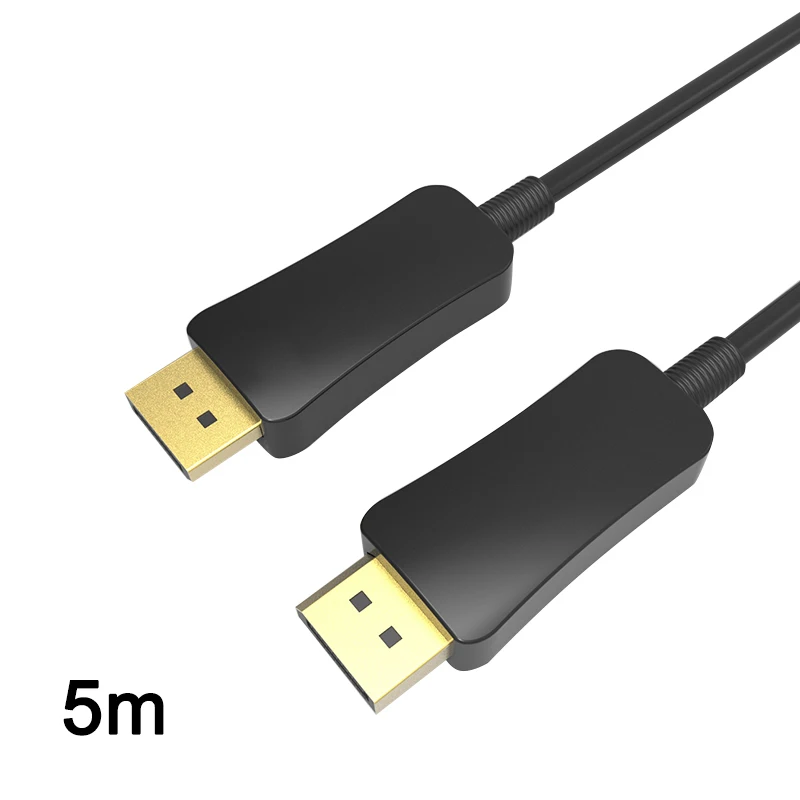 4K 60Hz 1 2 версия DP волоконно оптическая линия передачи позолоченный не ржавеет HD