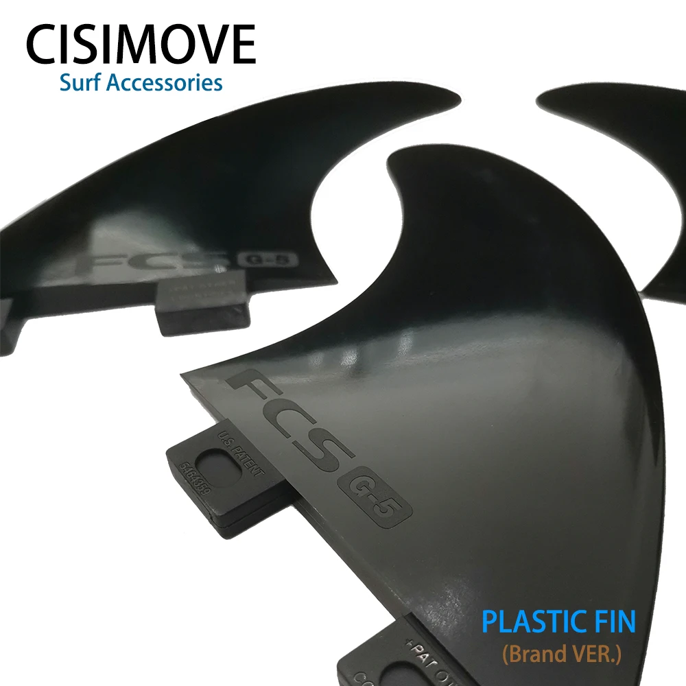 Cisimove 3 pc G5 FCS черная нейлоновая доска для серфинга короткая плавник|Серфинг| |