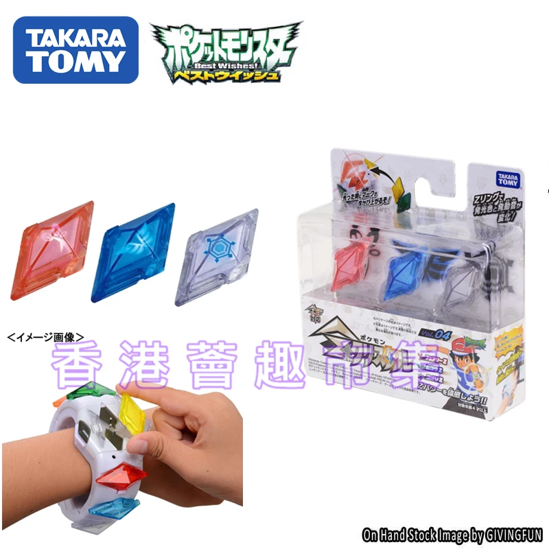 2 стиля TAKARA TOMY Покемон фигурка Модель игры связь 4D соматосенсорные Z браслет Z Кристалл дети подарок игрушки