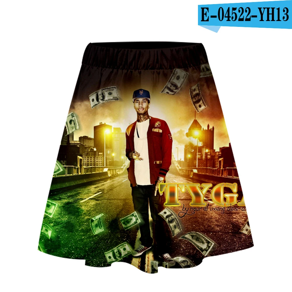 Горячая Распродажа! Tyga юбка Харадзюку, повседневный стиль, стиль Харадзюку, поп юбки, новые сексуальные Kpop Женские повседневные модные юбки - Цвет: 5