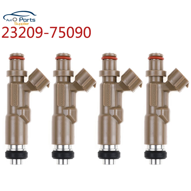 4 шт. 23209-75090 топливный инжектор для Toyota ASIA Land Cruiser Prado EU Coaster 2.7L 3RZ 1999-2007 2320975090 2320979145 |