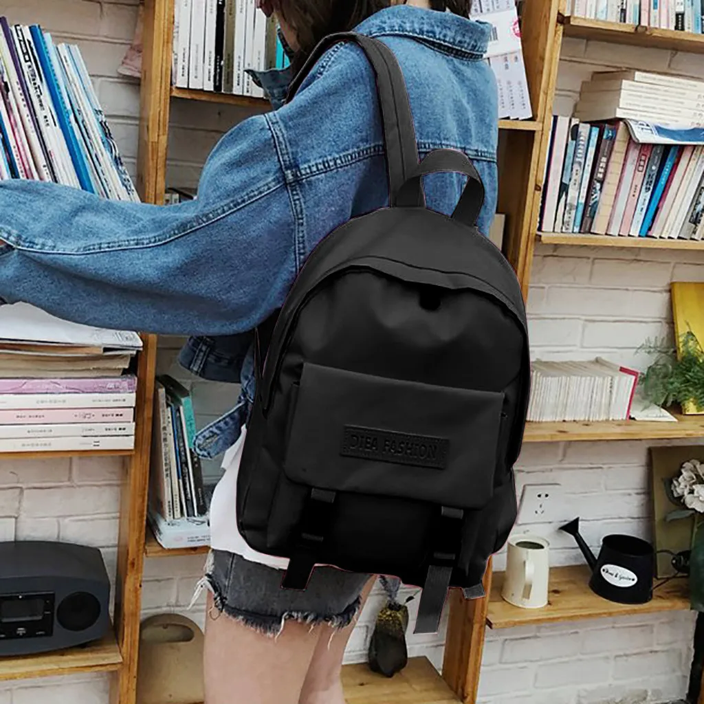 

New Trend Female Backpack Fashion Women Backpack College School Bagpack Harajuku Travel Shoulder Bags For Teenage Girls 2019