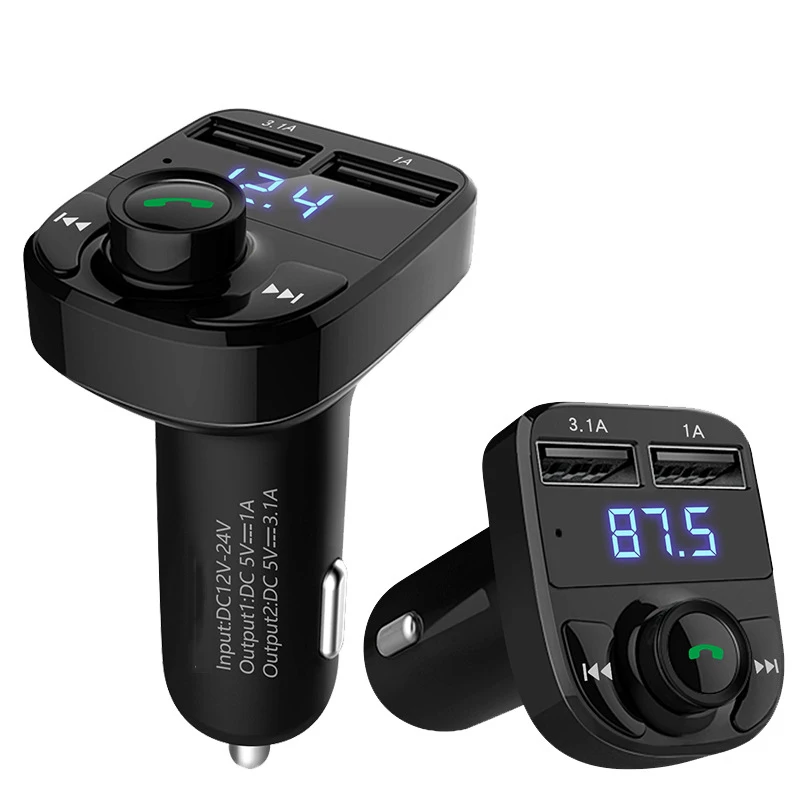 FM-трансмиттер автомобильный беспроводной Bluetooth комплект аудио mp3-плеер модулятор