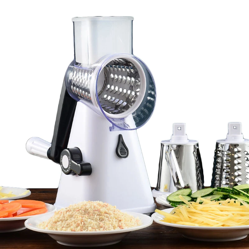 

Круглая многофункциональная ручная кухонная терка из нержавеющей стали