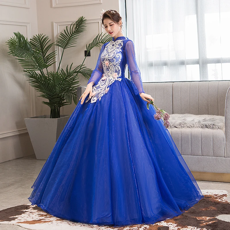 Vestidos Quinceanera 15 Anos бальные Платья пышные платья новое платье для выпускного вечера с аппликацией для вечерние платья с v-образным вырезом Vestido 0027