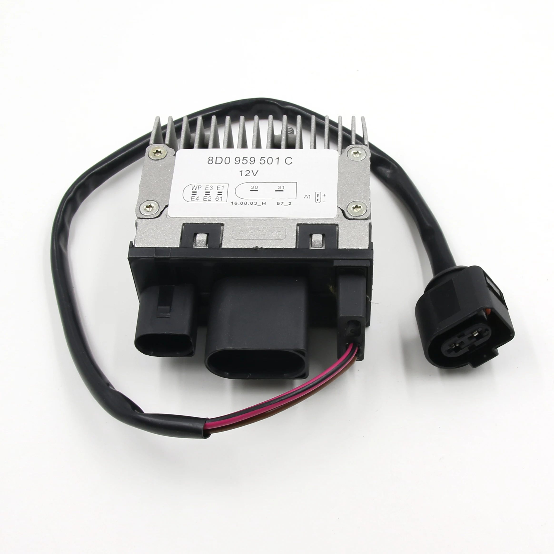 8D0 959 501C 501A блок управления охлаждающим вентилятором для Audi A4 A6 S4 VW Passat 98 05|Клапаны