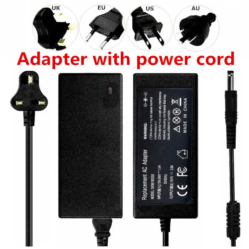 Адаптер переменного тока для hp G6030EA G6031EA G6032EA G6065EA G6091EA источник питания - Цвет: Черный